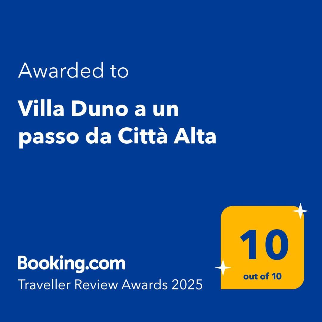 Villa Duno A Un Passo Da Citta Alta Clanezzo Exterior foto